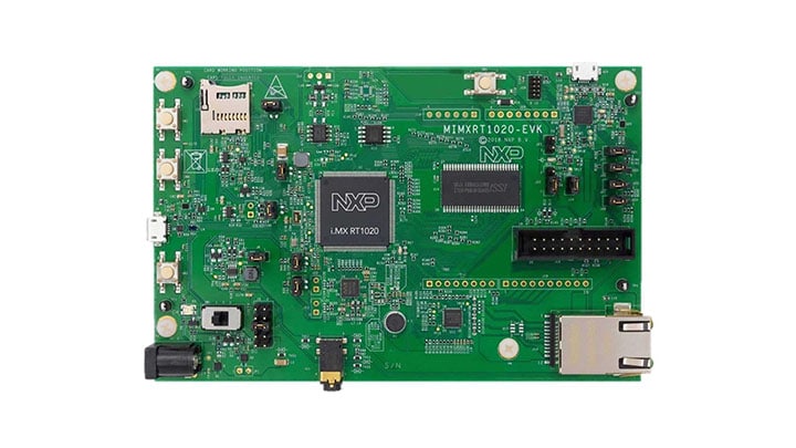 MIMXRT1020-EVK low cost evaluation kit for Cortex-M7