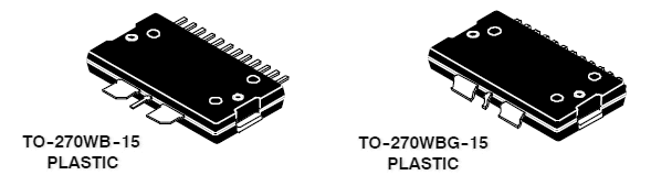TO-270WB-15 and TO-270WBG-15 Package Image
