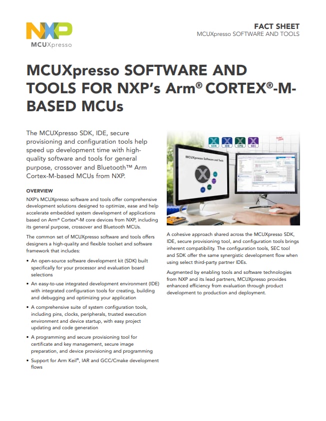 MCUXpresso Software And Tools | NXP