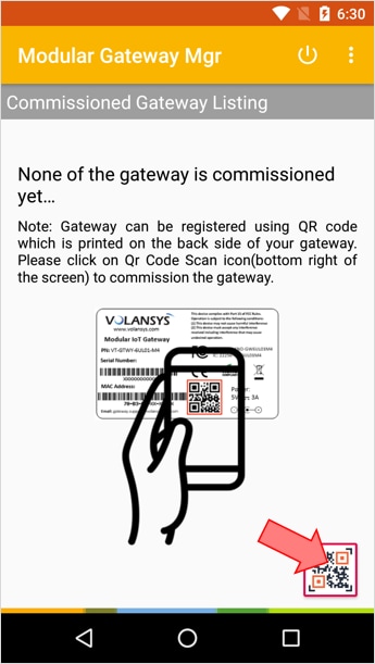 Figure 40. New Gateway Commissioning 