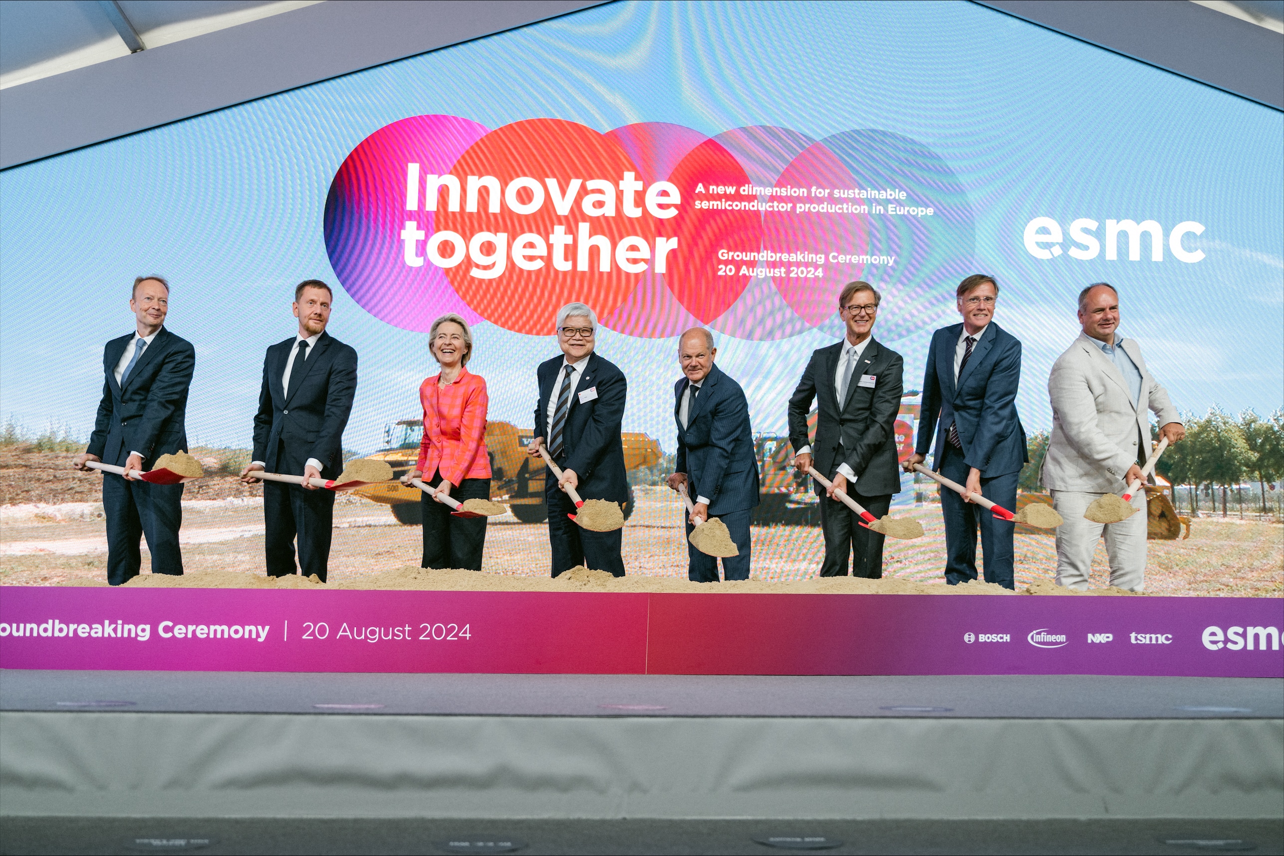 ESMC Breaks Ground on Dresden Fab | NXP Semiconductors