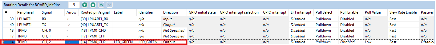 FRDM-MCXW71 Routing Details